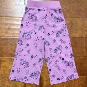 NWT Size 18months  garanimal Purple Unicorn joggers pants